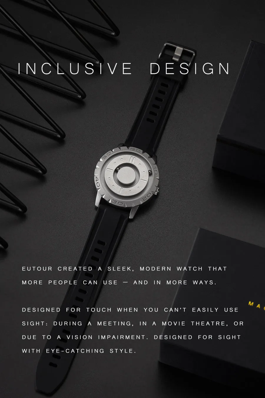 Luxury Brand Magnetic Quartz Wrist Watch