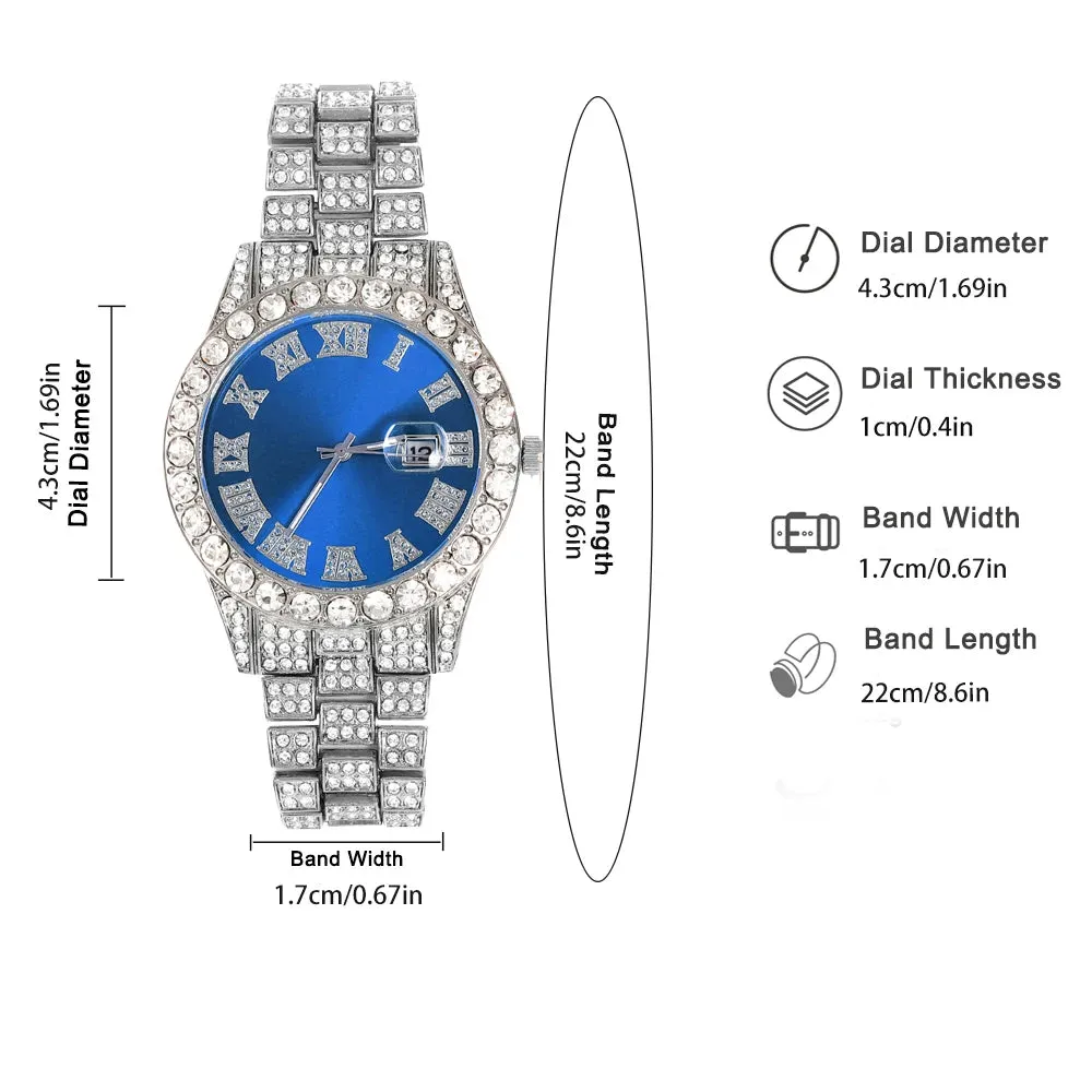 Luxury Diamond Watch Set