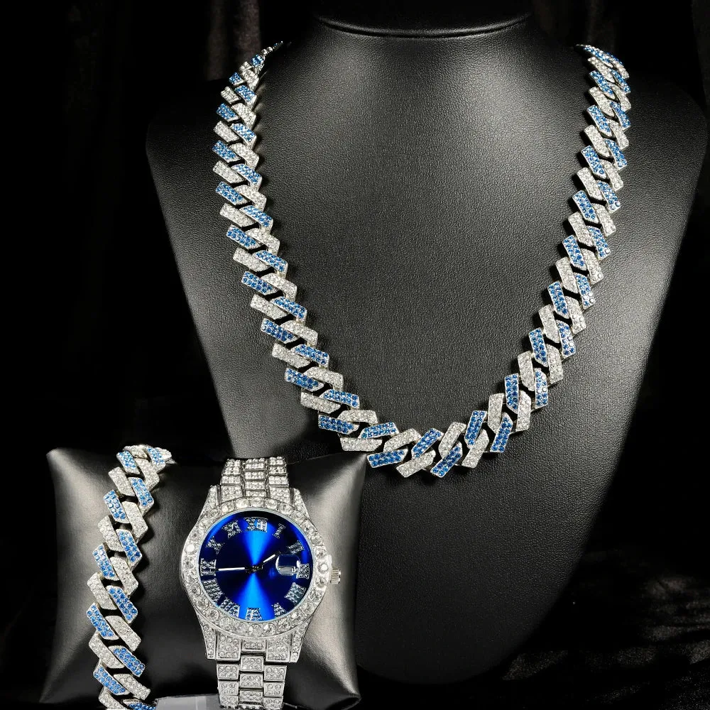 Luxury Diamond Watch Set
