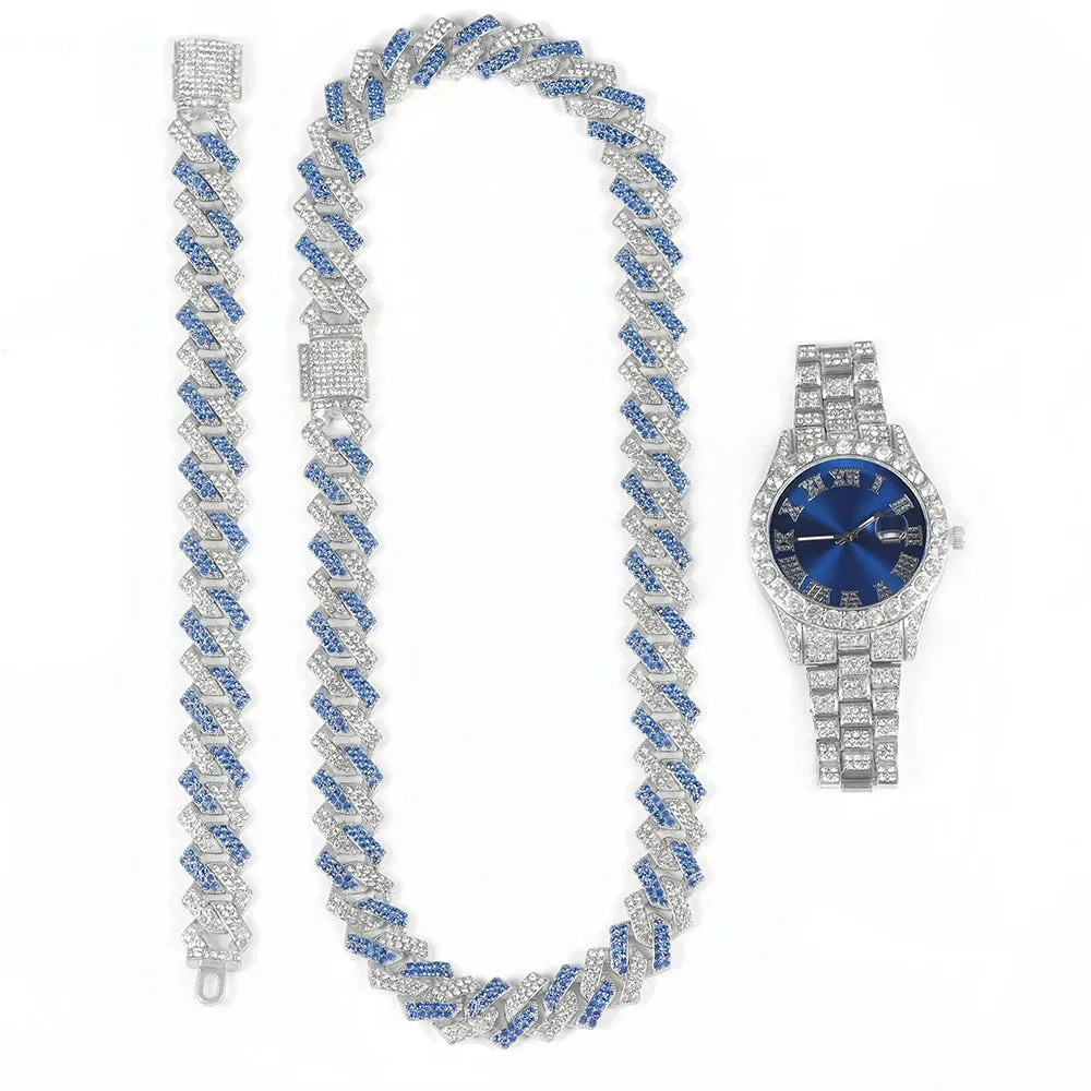 Luxury Diamond Watch Set