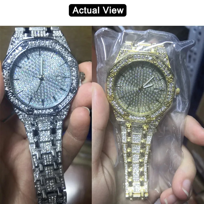 Luxury Hip Hop Tourbillon Watch