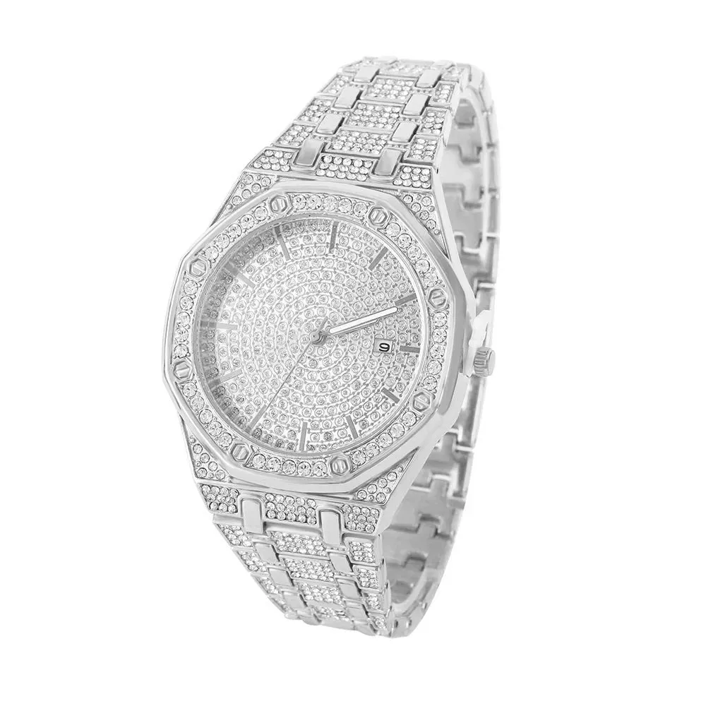 Luxury Hip Hop Tourbillon Watch