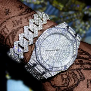 Luxury Hip Hop Tourbillon Watch