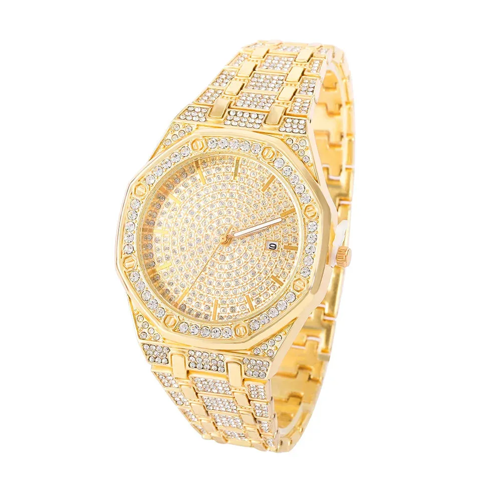 Luxury Hip Hop Tourbillon Watch