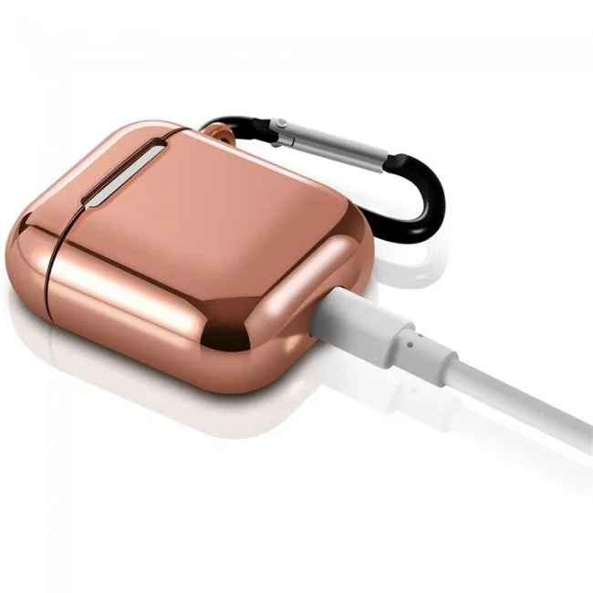 Luxury Plating Airpods Case Drop Proof Air Pods Protective Case