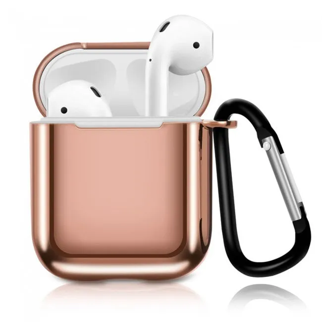 Luxury Plating Airpods Case Drop Proof Air Pods Protective Case