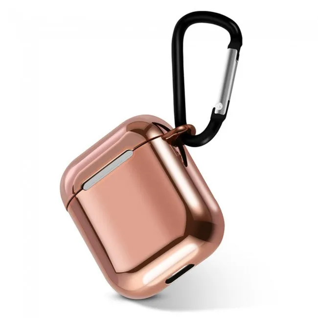Luxury Plating Airpods Case Drop Proof Air Pods Protective Case