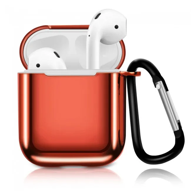 Luxury Plating Airpods Case Drop Proof Air Pods Protective Case