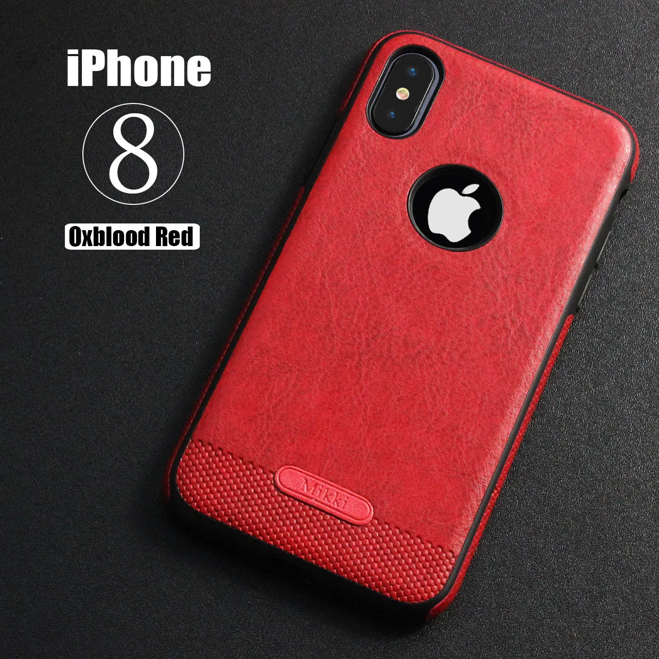 Luxury Textured Back Cover Flexible Soft Shockproof Full Protection Cases for iPhone X Royal blue