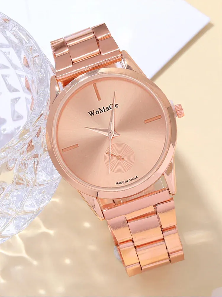 Luxury Women's 6-Piece Watch Set