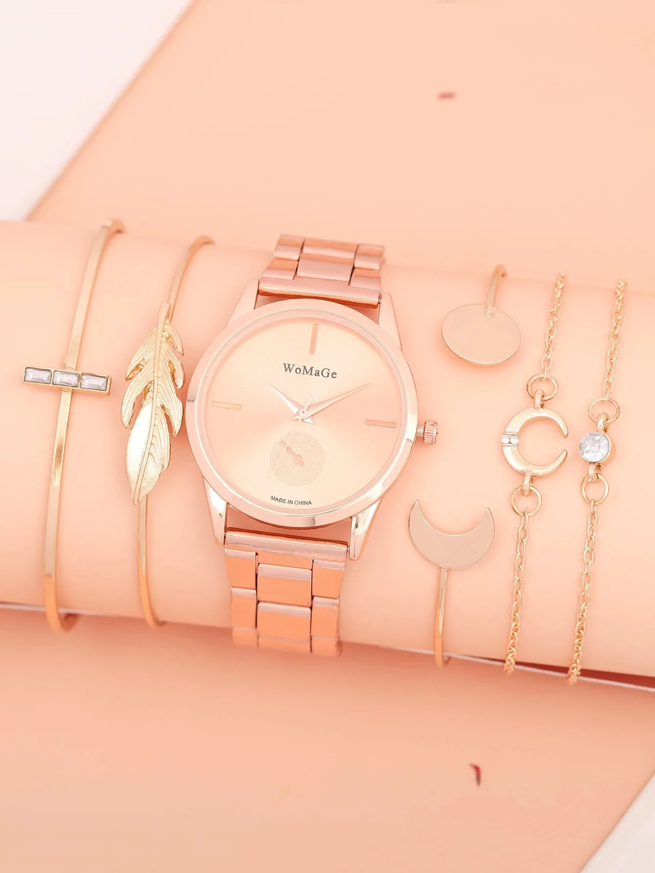 Luxury Women's 6-Piece Watch Set