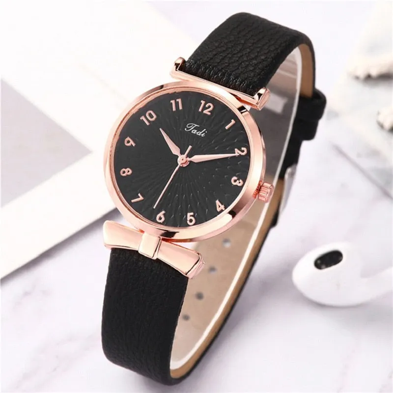 Luxury Women's Bracelet Watch Set