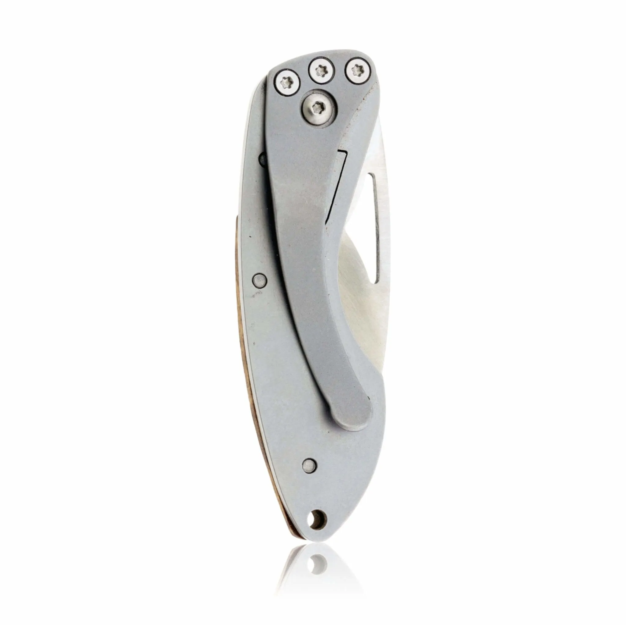 M Tech Knife with Silver Animal Inlay