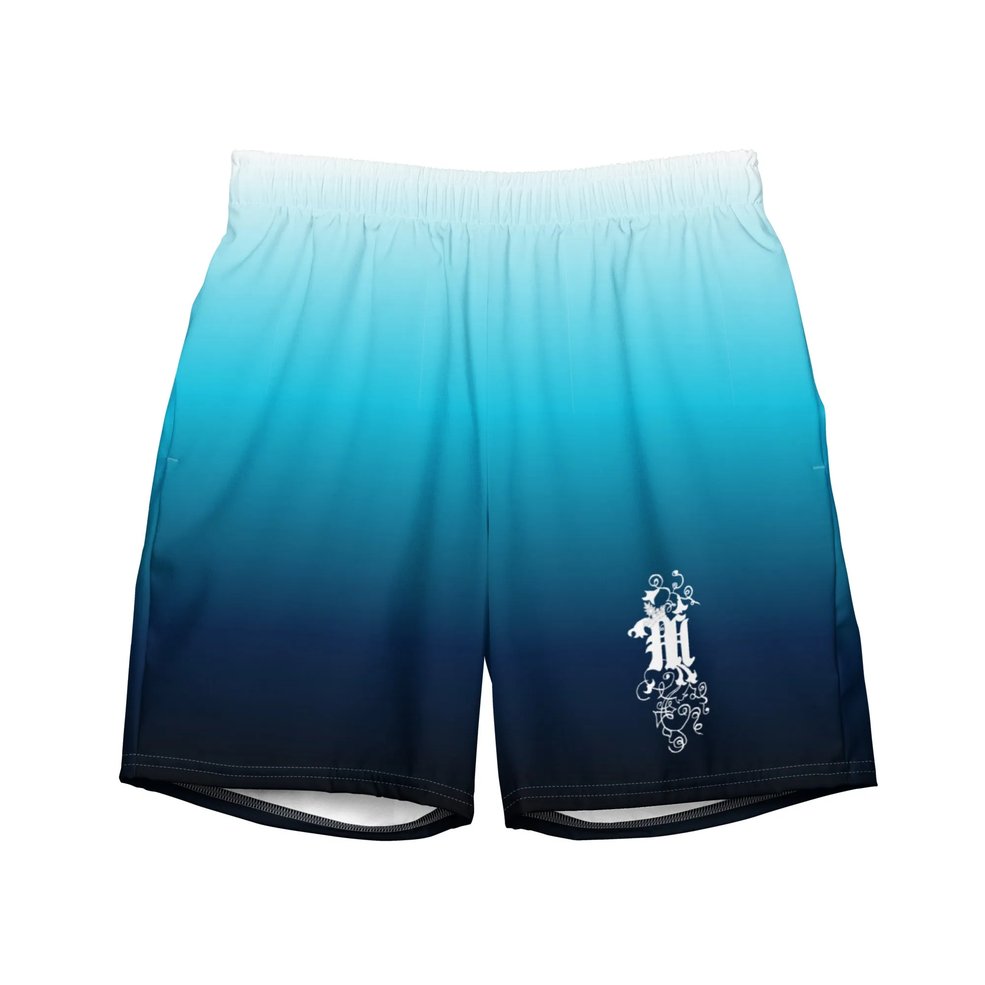 Maadish | Deep Sea Blue Ombre Swim Trunks