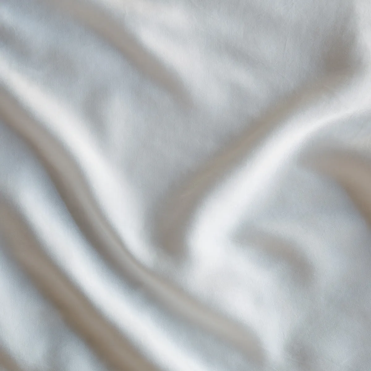 Madera Luxe Fitted Sheet - Winter White - Twin