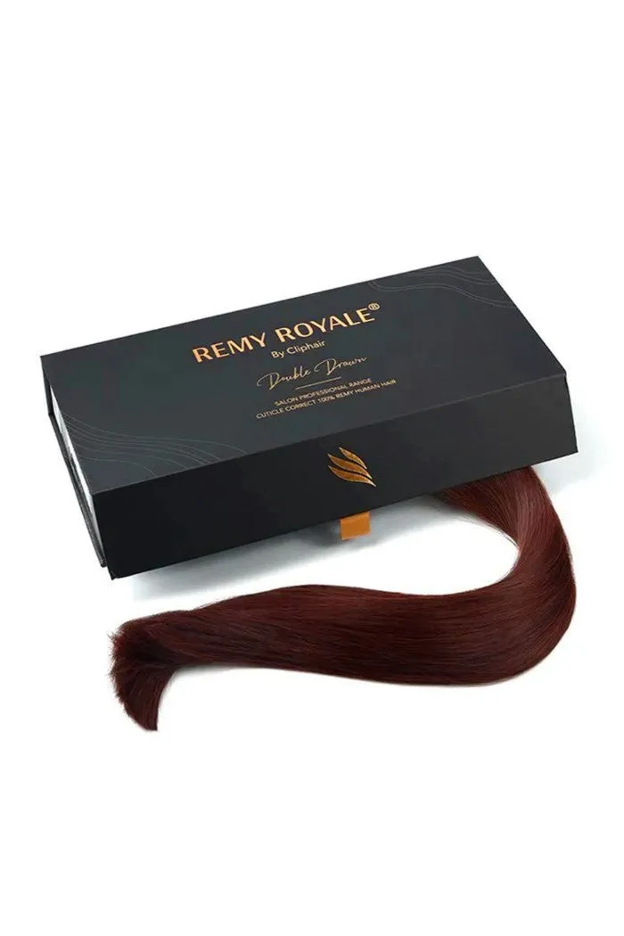 Mahogany Red (#99J) Nano Ring Hair Extensions