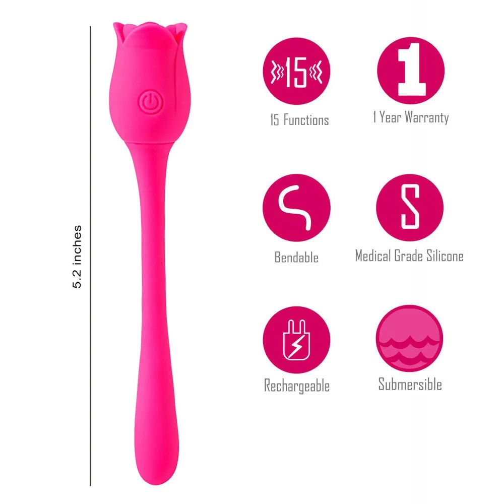 Maia Meadow - Flower Stimulator - Pink
