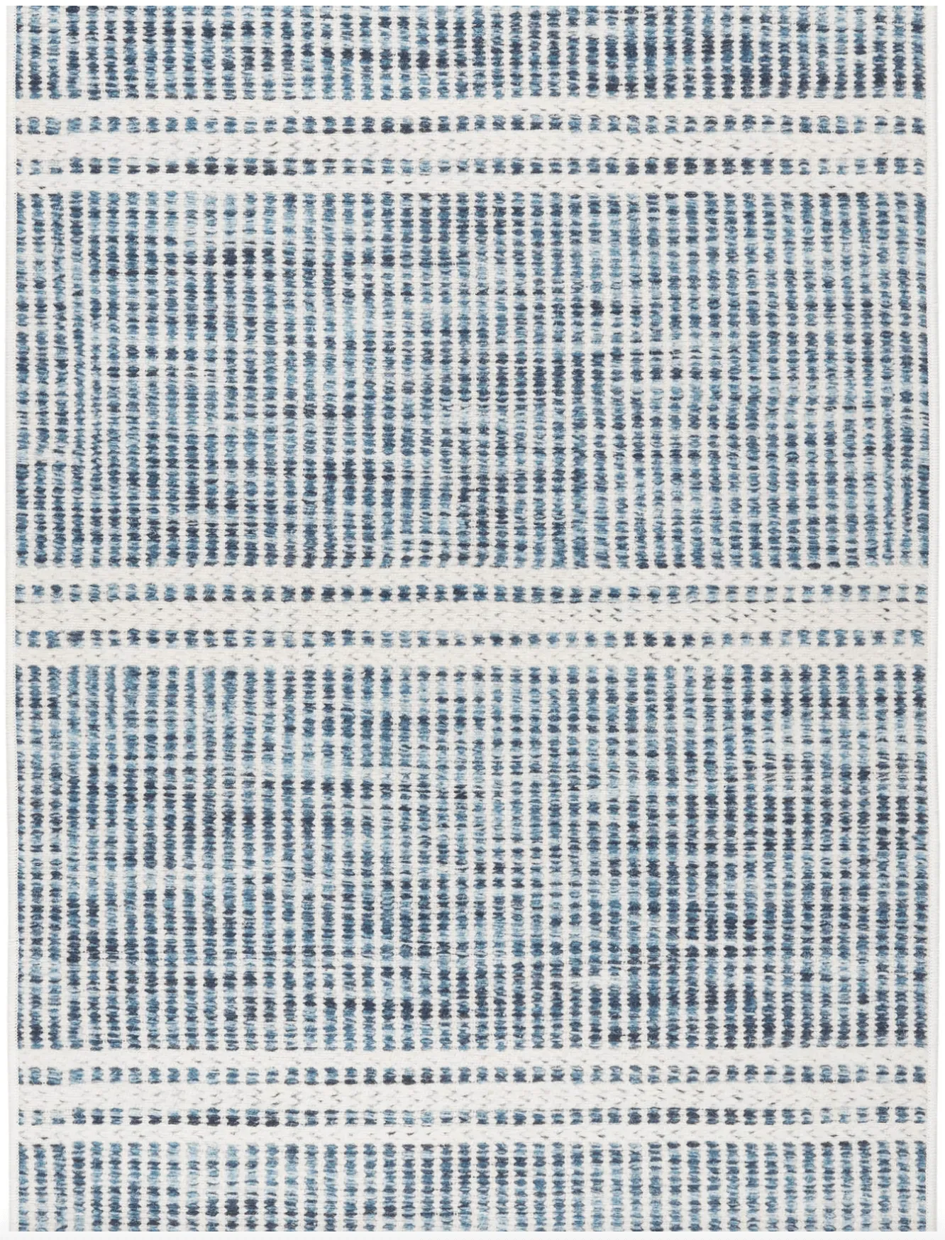 Malta Blue - Machine Washable Rug