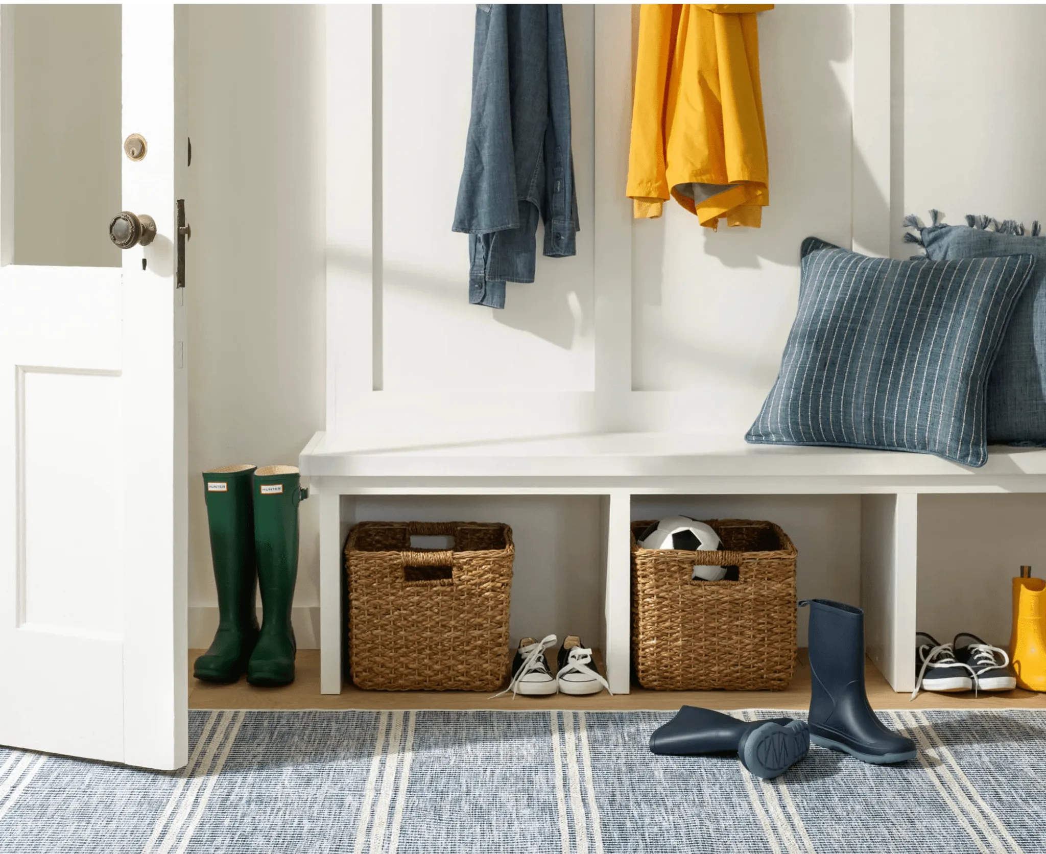 Malta Blue - Machine Washable Rug