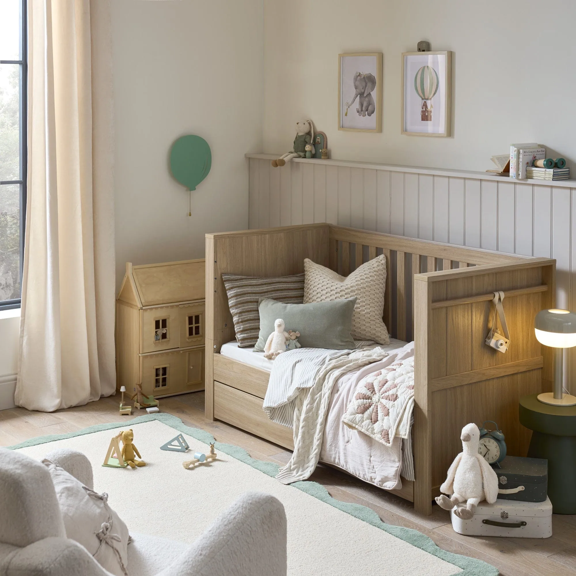 Mamas & Papas Franklin 2 Piece Roomset - Natural Oak