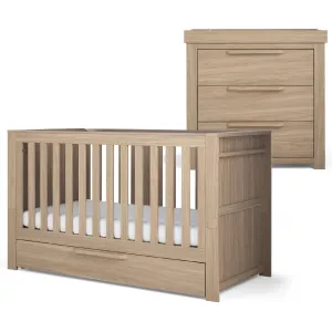 Mamas & Papas Franklin 2 Piece Roomset - Natural Oak
