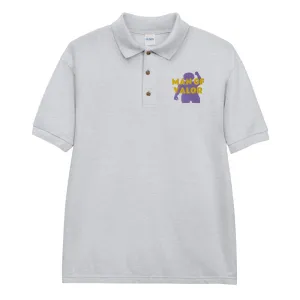 Man of Valor Embroidered Polo Shirt