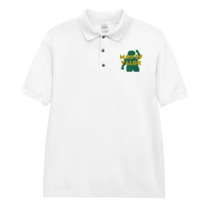 Man of Valor Embroidered Polo Shirt
