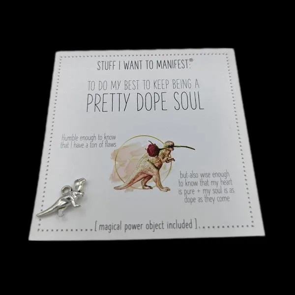 Manifestation Card & Tokens Pretty Dope Soul