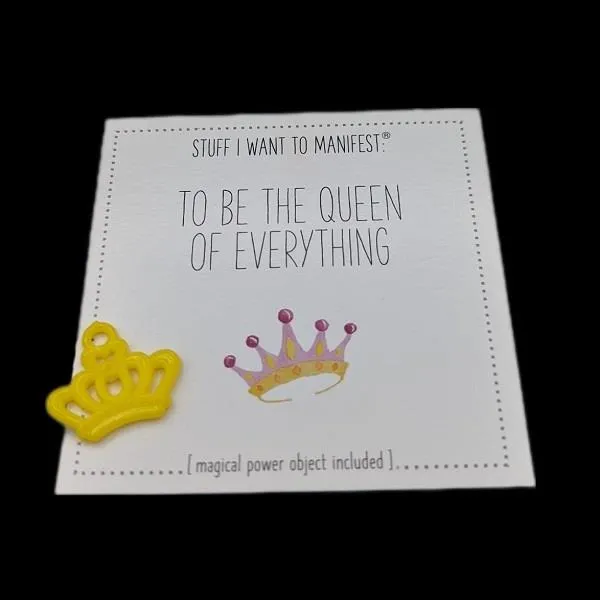 Manifestation Card & Tokens Queen of Everything