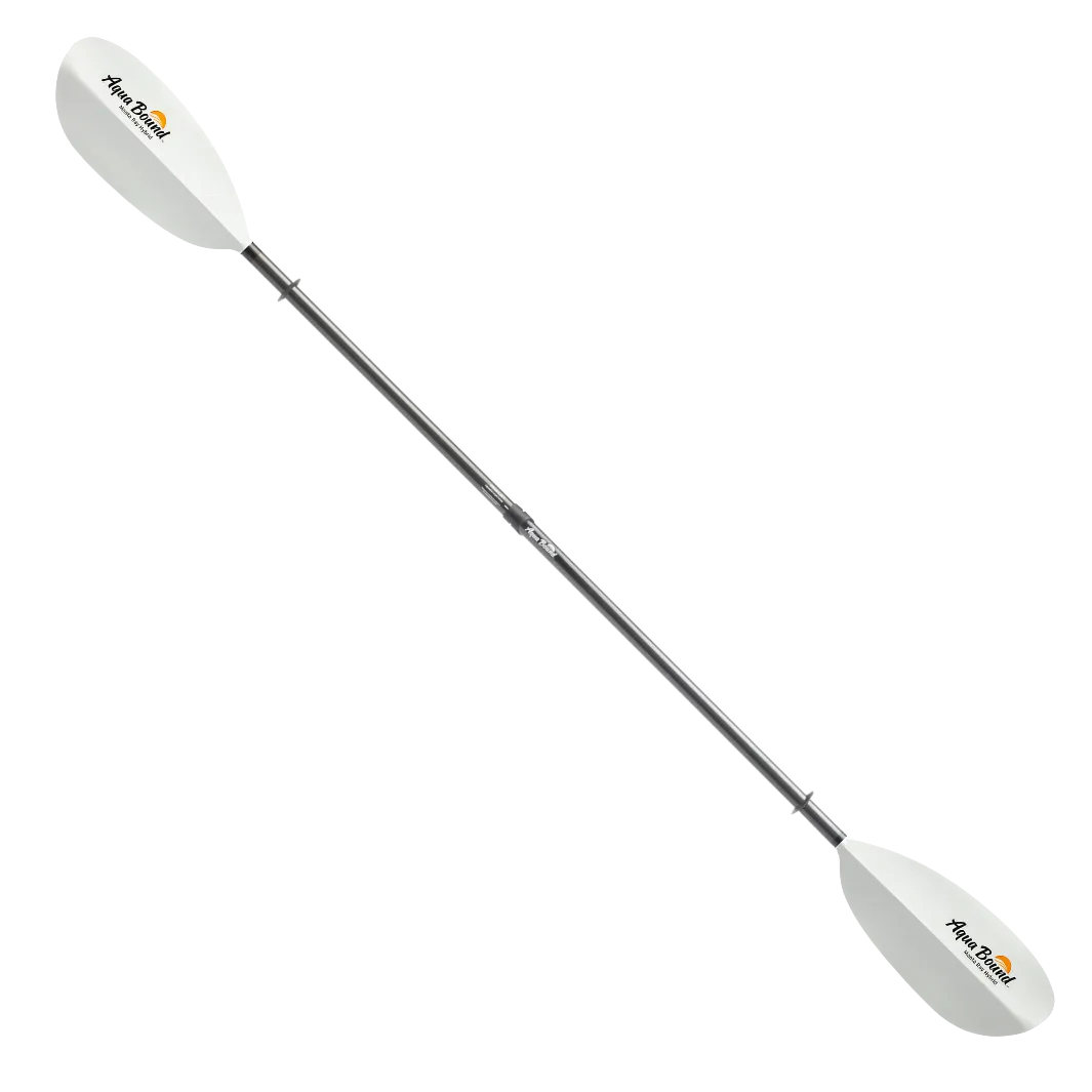 Manta Ray Hybrid Versa-Lok 2 piece Kayak Paddle - White