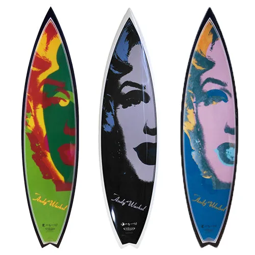 Marilyn Surfboard by Andy Warhol