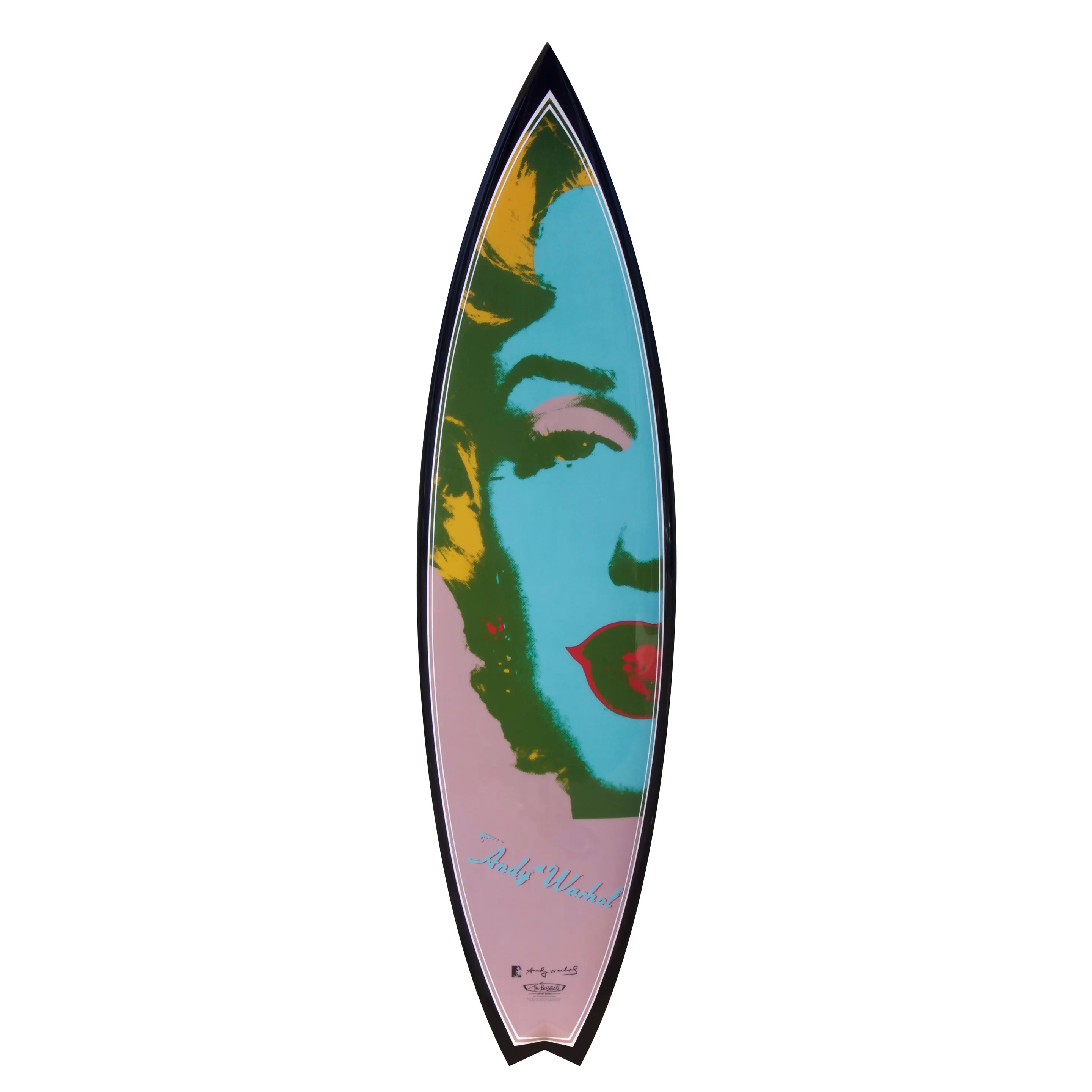 Marilyn Surfboard by Andy Warhol
