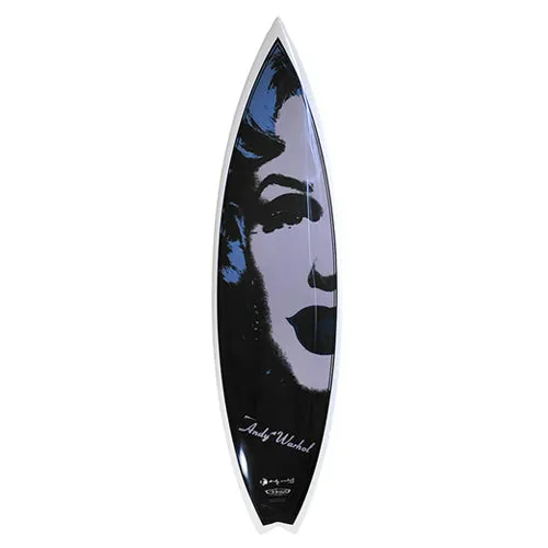 Marilyn Surfboard by Andy Warhol