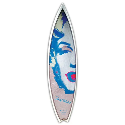Marilyn Surfboard by Andy Warhol