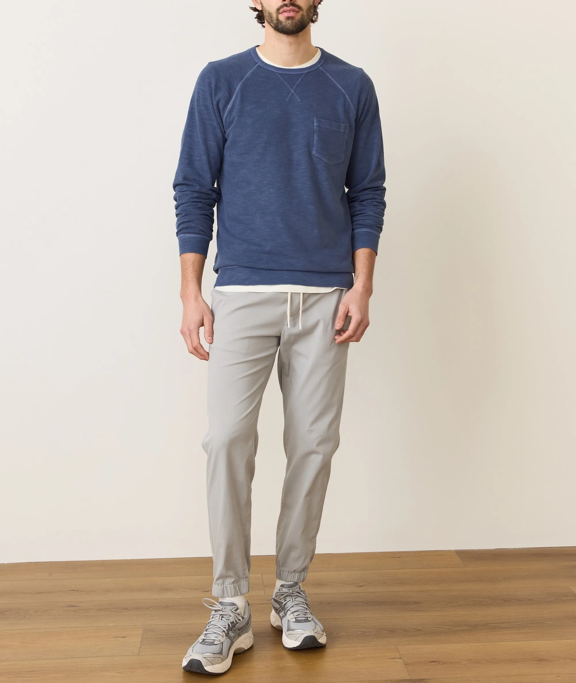 Marine Layer Vintage Heavy Slub Raglan Crew