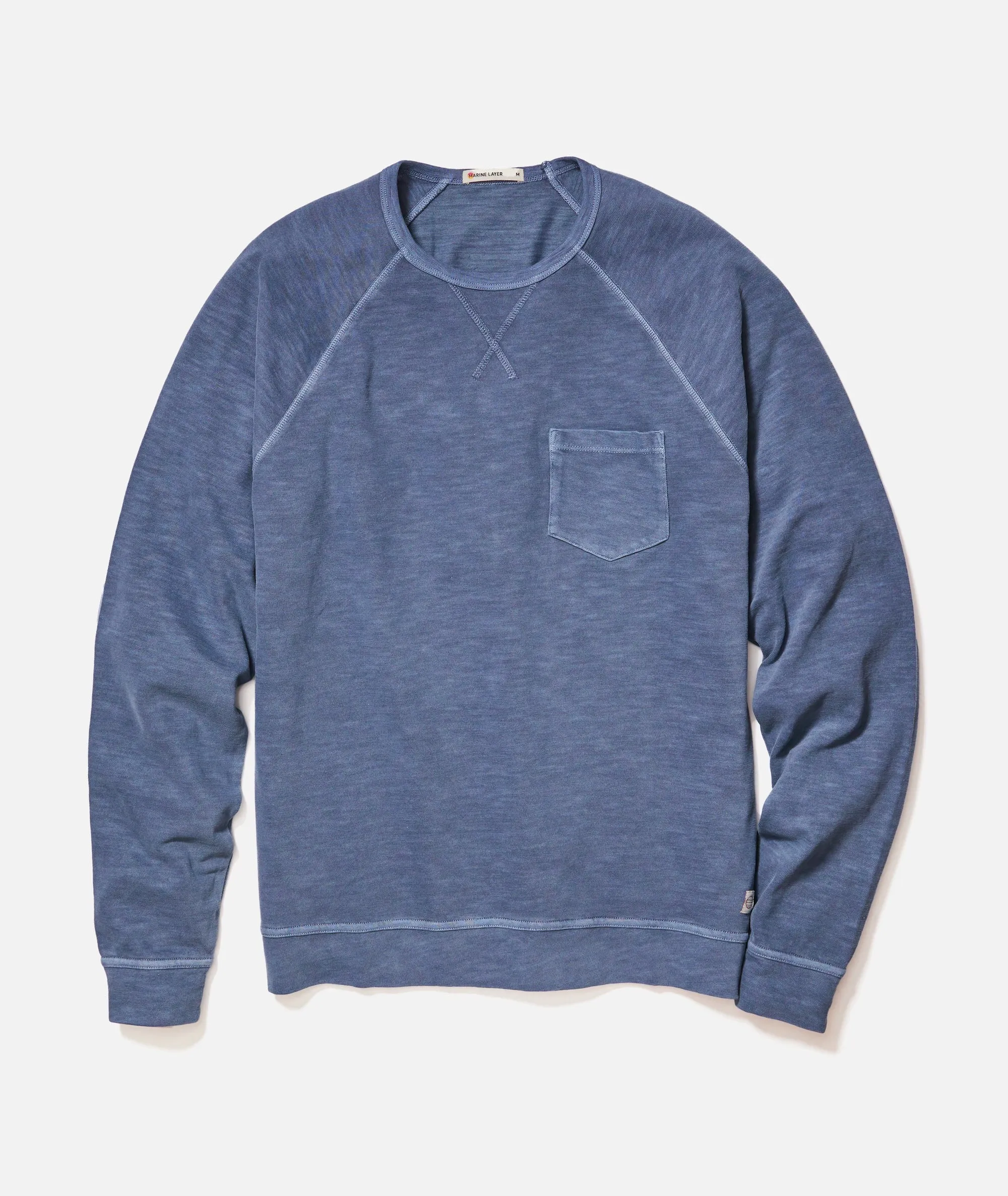 Marine Layer Vintage Heavy Slub Raglan Crew