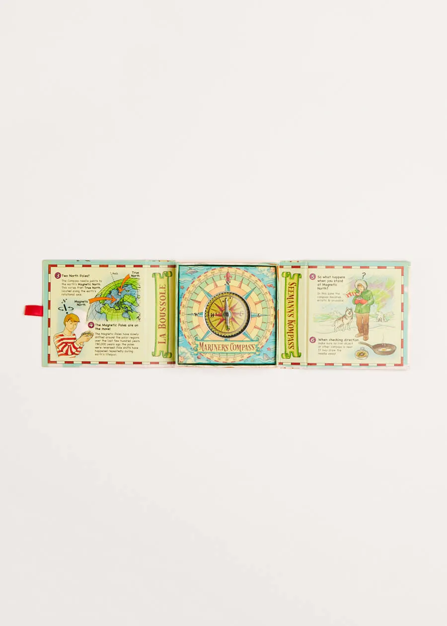 Mariner’s Compass in Blue