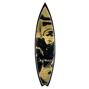 Marlon Brando Surfboard by Andy Warhol
