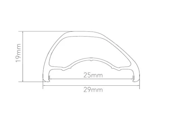 Mason x HUNT 650B Adventure Sport Disc V2 Rim | Front