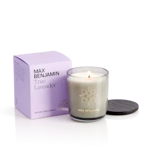Max Benjamin True Lavender Luxury Natural Candle