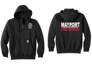 MAYPORT Carhartt Quarter Zip Hoodie