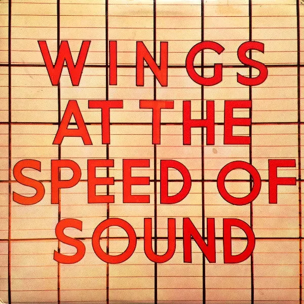 McCartney, Paul & Wings - Wings at the Speed of Sound - Super Hot Stamper