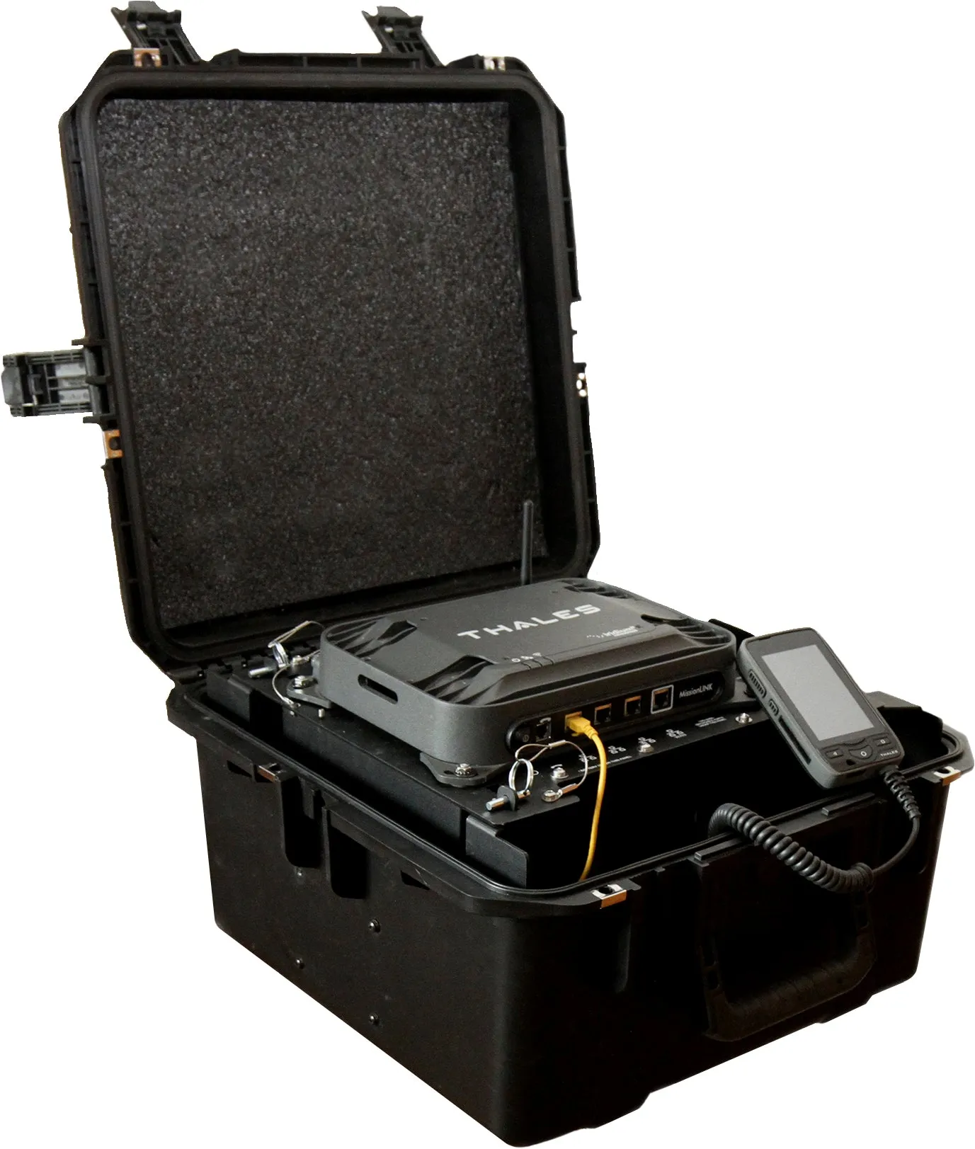 MCOM1 M2 Flyaway kit for Thales Iridium MissionLINK 700 ESChat PTT