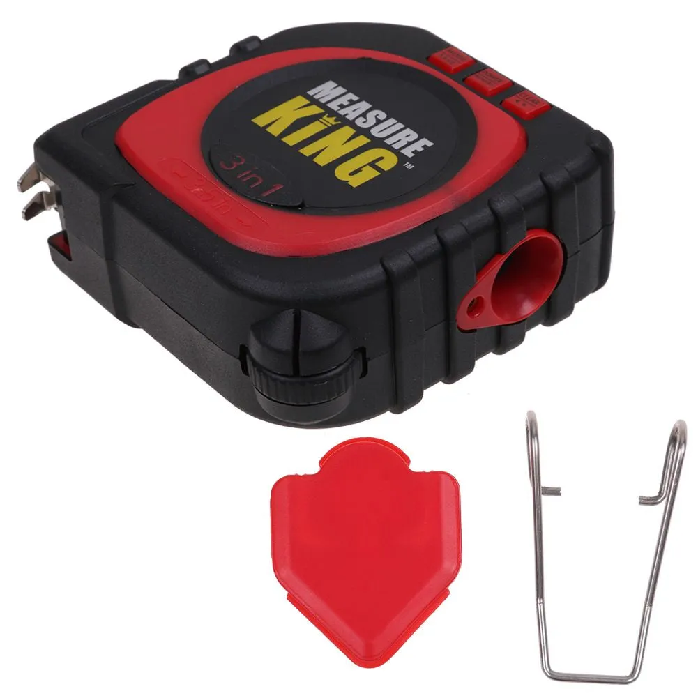 Measure Tool 3-in-1 Digital Tape Measure String Mode, Sonic Mode & Roller Mode