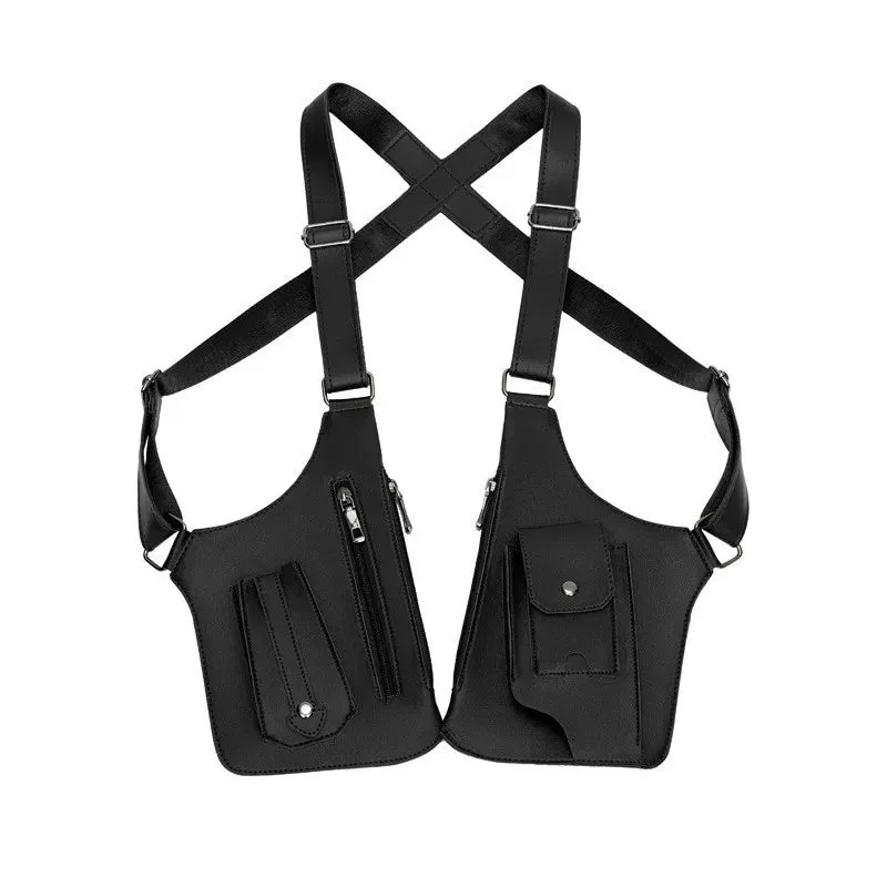 Medieval Leather Harness Travel Bag Style! 🎒👜