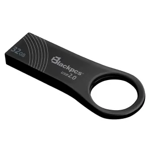 Memoria Flash Usb Blackpcs Mu2102 Bl32 De 32 Gb Negro Metalic