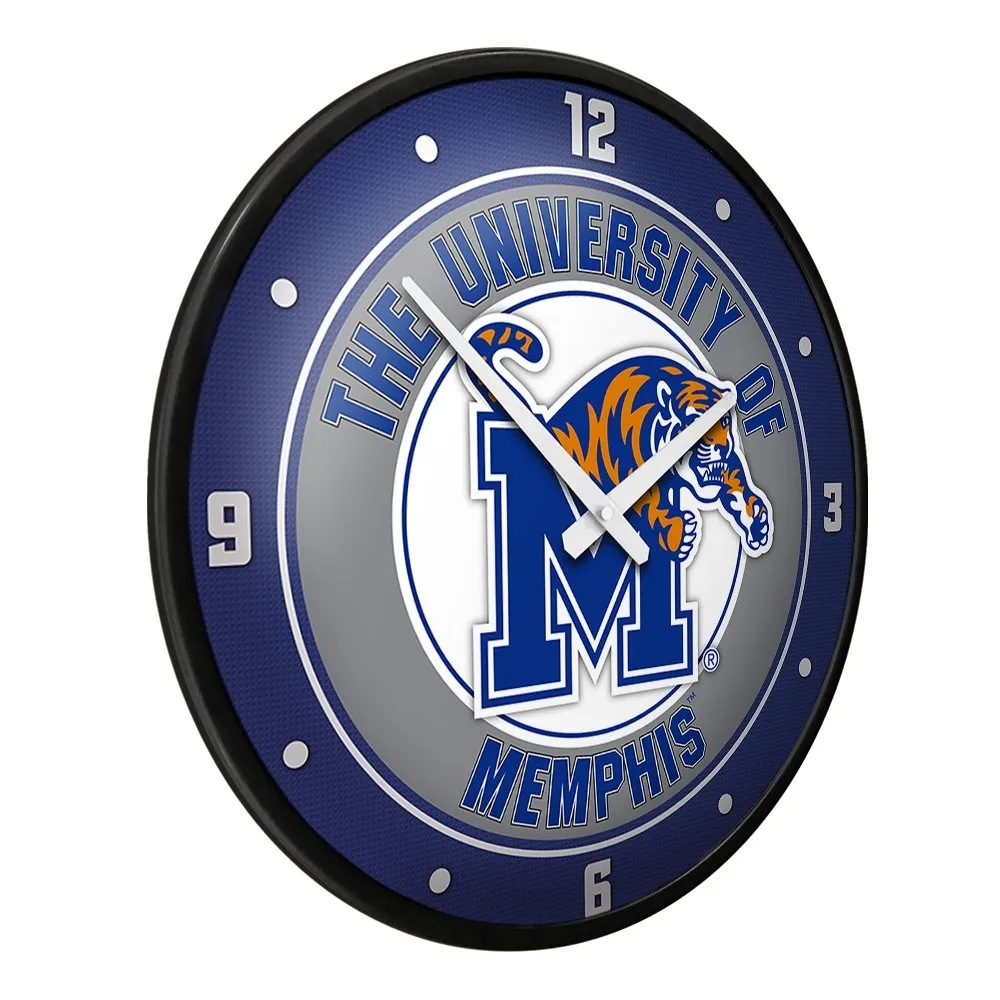 Memphis Tigers: Modern Disc Wall Clock