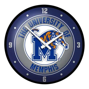 Memphis Tigers: Modern Disc Wall Clock