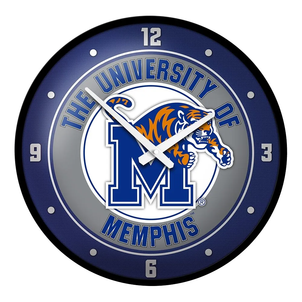 Memphis Tigers: Modern Disc Wall Clock
