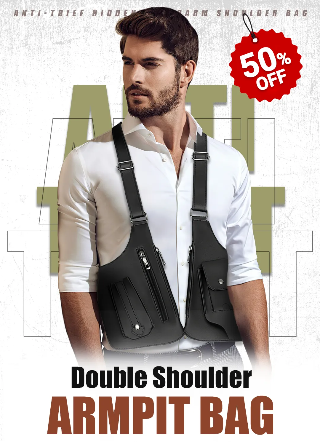 Men's Chest Bag Phone Pouch! 🎒👜🌍